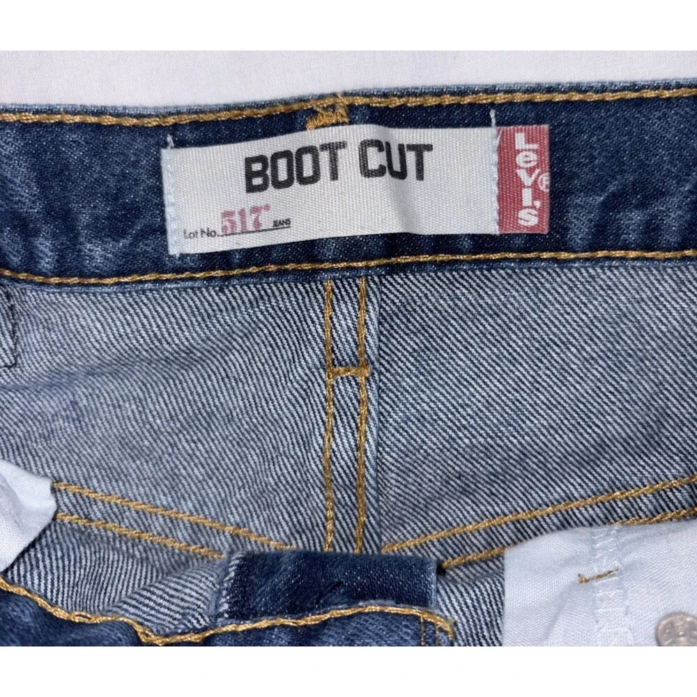 517 Levis Mens Boot Cut Fit Jeans 32x29